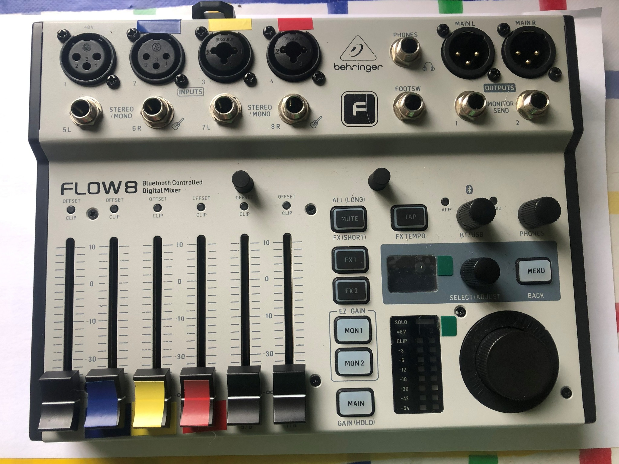 Digital audio mixer
