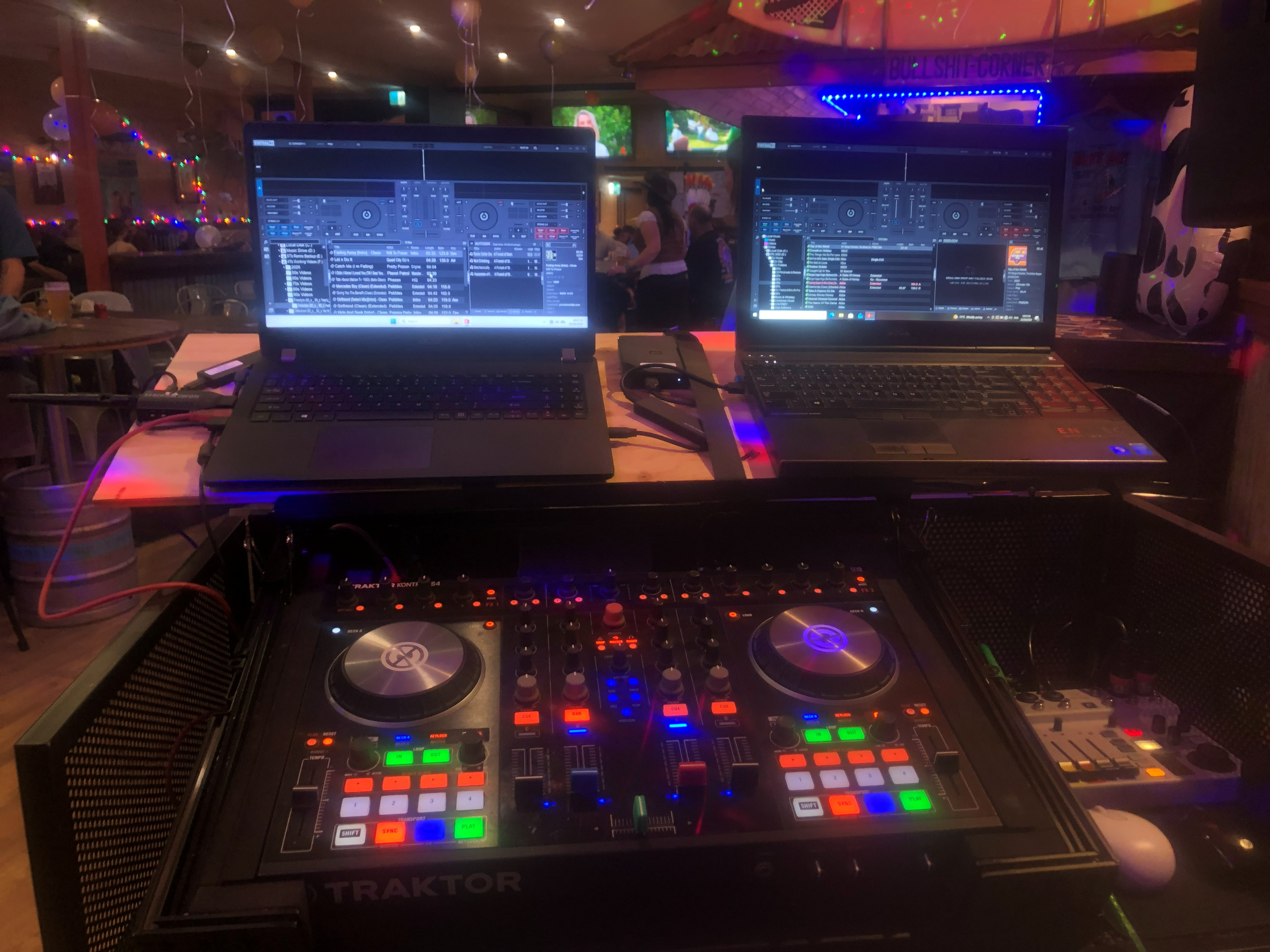 DJ Gazza equipment