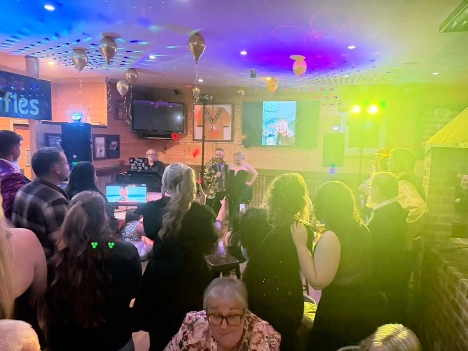 Crowd enjoying a DJ Gazza event